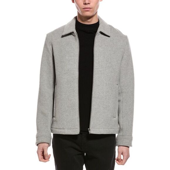 Theory MensWyatt Wool Jacket Grey